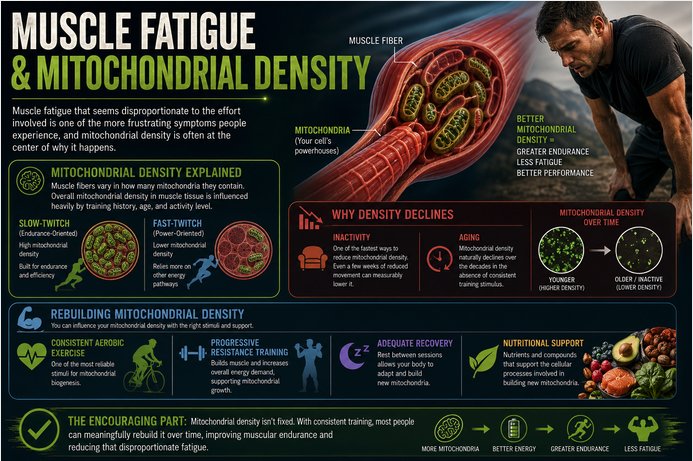 Muscle Fatigue and Mitochondrial Density