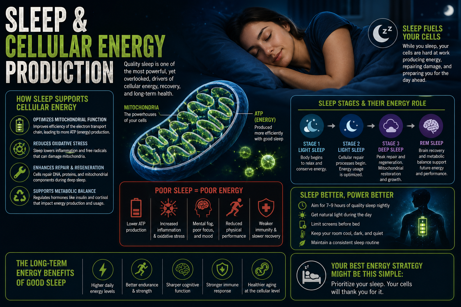 Sleep and Cellular Energy Production